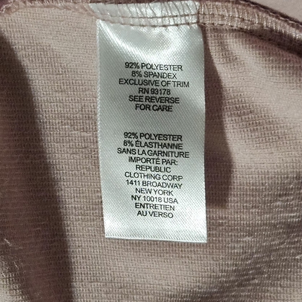 Truth by Republic Pink Velour Jogger Pants with Drawstring Waist Size Medium - Picture 4 of 14